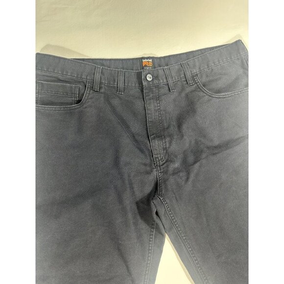 Timberland Pro A1VA9 - 8 series Flex Canvas Work Pant, Jet Black Size 44X32 - Picture 2 of 5